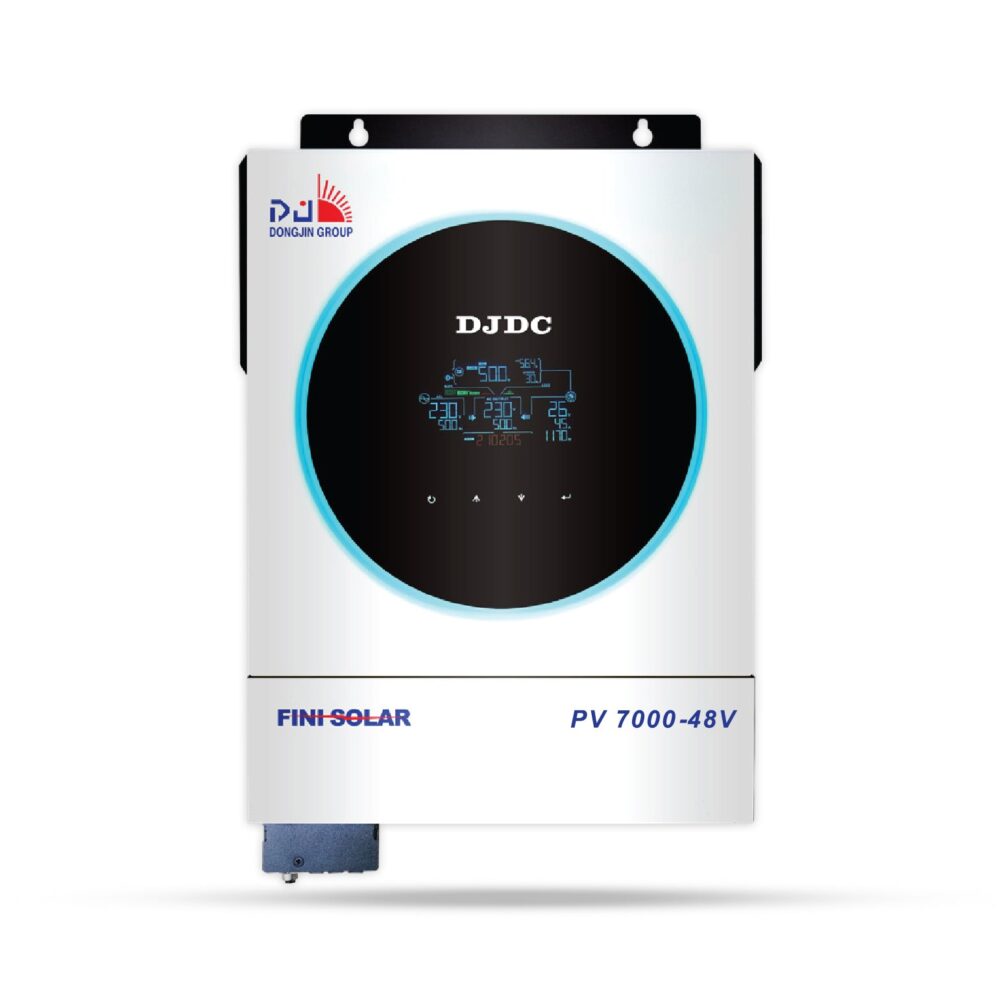DJDC PV7000 6KW Hybrid Solar Inverter with 7000W MPPT Solar Charge Controller